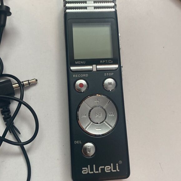 EUC aLLreli CP0037 Rechargeable Spy 8GB 1165Hr Digital Audio Voice Recorder - Picture 4 of 14